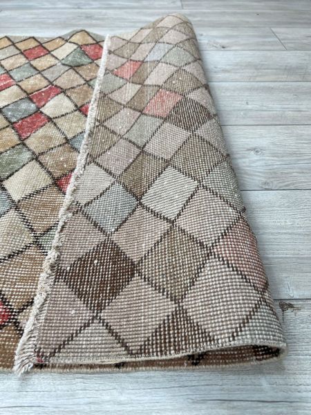 El Dokumasi Halı Kilim Yolluk Paspas Ölçü 124X95 Cm