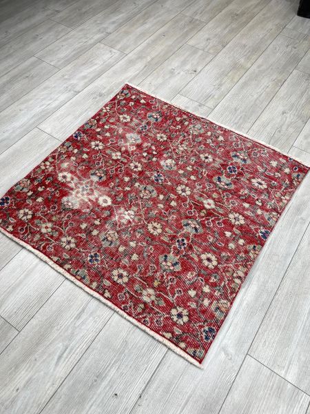 El Dokumasi Halı Kilim Yolluk Paspas Ölçü 92X92 Cm