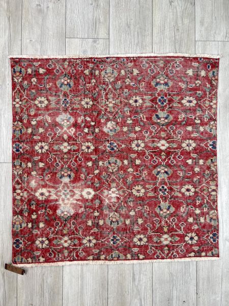 El Dokumasi Halı Kilim Yolluk Paspas Ölçü 92X92 Cm