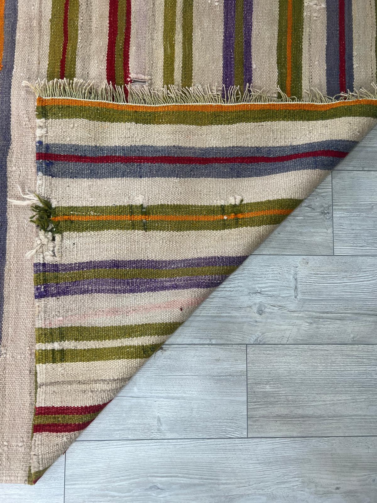 El Dokumasi Halı Kilim Yolluk Paspas Ölçü 260X148 Cm