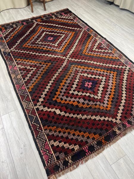 El Dokumasi Halı Kilim Yolluk Paspas Ölçü 285X178 Cm