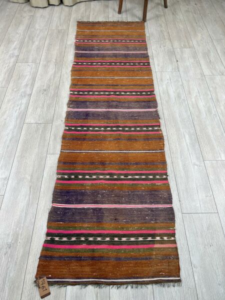 El Dokumasi Halı Kilim Yolluk Paspas Ölçü 233X68 Cm
