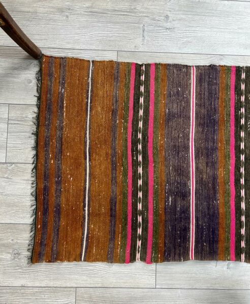 El Dokumasi Halı Kilim Yolluk Paspas Ölçü 233X68 Cm