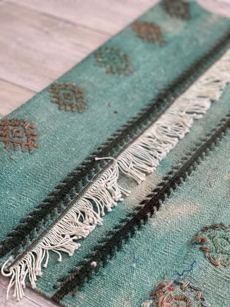 El Dokumasi Halı Kilim Yolluk Paspas Ölçü 103X63 Cm