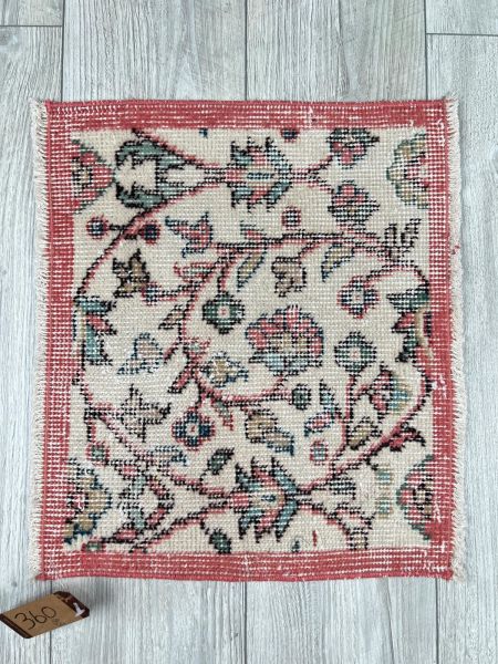 El Dokumasi Halı Kilim Yolluk Paspas Ölçü 50X44 Cm