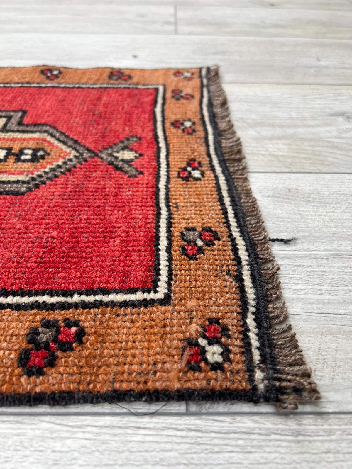 El Dokumasi Halı Kilim Yolluk Paspas Ölçü 90X41 Cm