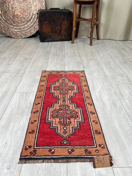 El Dokumasi Halı Kilim Yolluk Paspas Ölçü 90X41 Cm