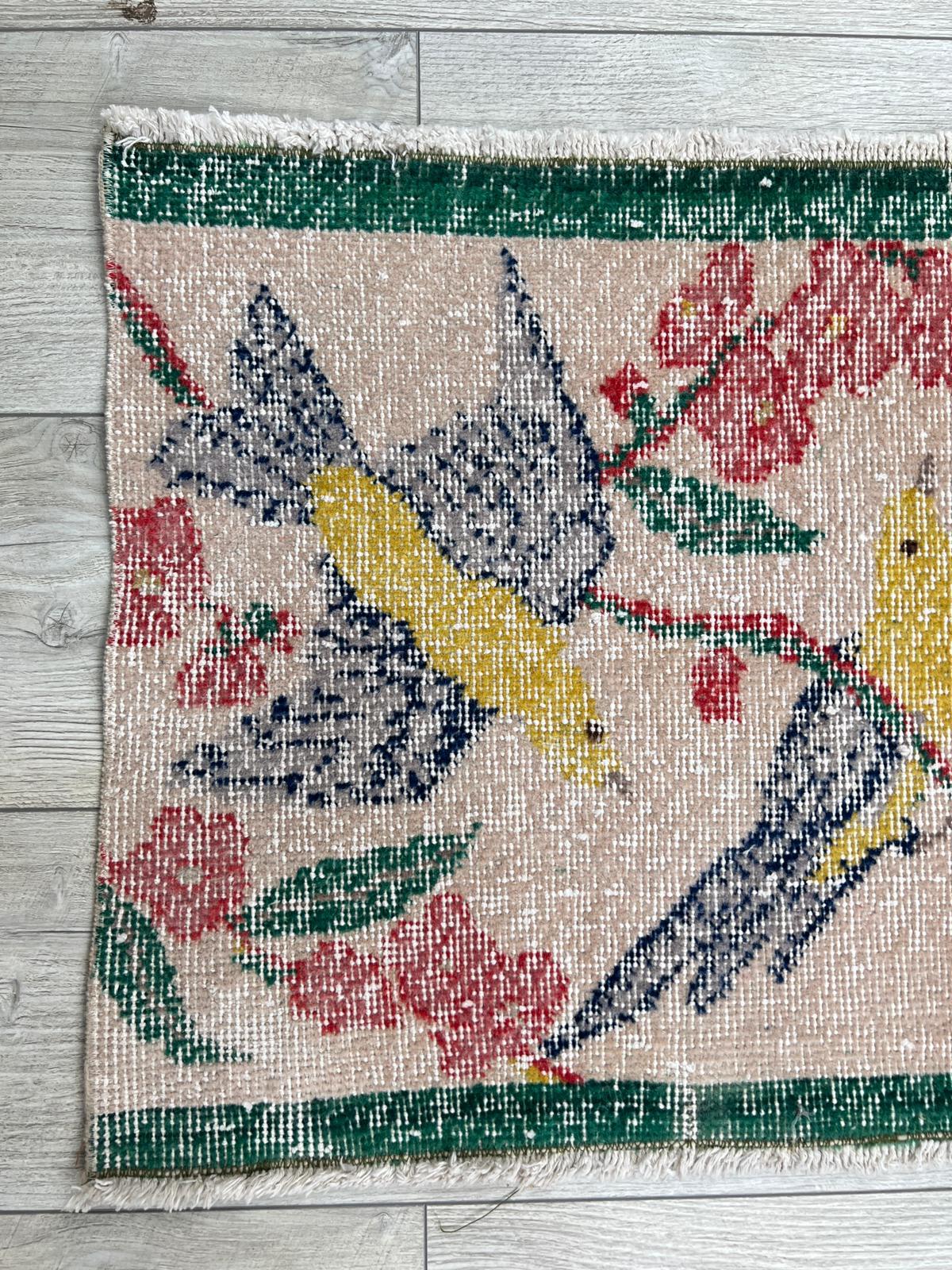 El Dokumasi Halı Kilim Yolluk Paspas Ölçü 98X51 Cm