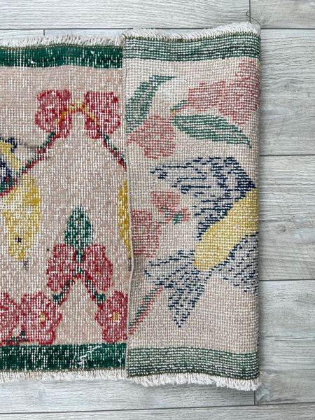 El Dokumasi Halı Kilim Yolluk Paspas Ölçü 98X51 Cm