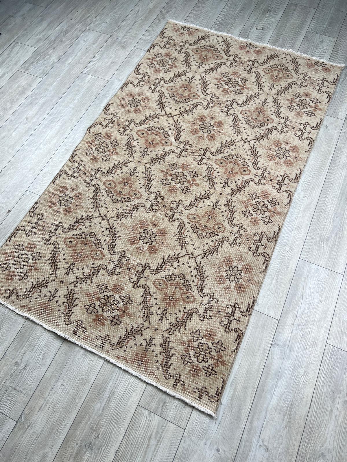 El Dokumasi Halı Kilim Yolluk Paspas Ölçü 207X117 Cm