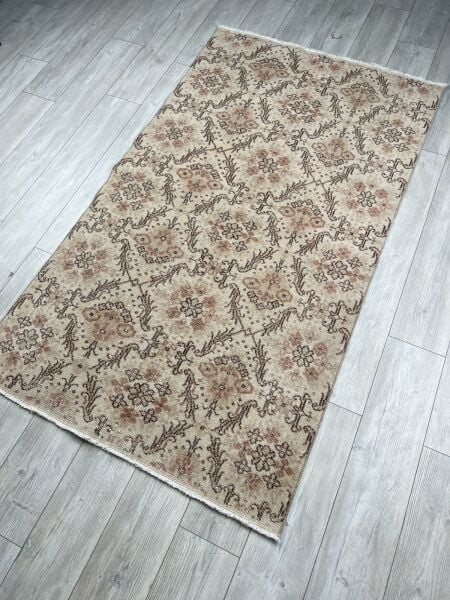 El Dokumasi Halı Kilim Yolluk Paspas Ölçü 207X117 Cm