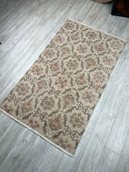 El Dokumasi Halı Kilim Yolluk Paspas Ölçü 207X117 Cm
