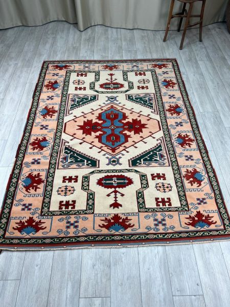 El Dokumasi Halı Kilim Yolluk Paspas Ölçü 240X179 Cm