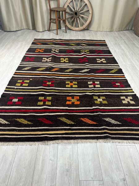 El Dokumasi Halı Kilim Yolluk Paspas Ölçü 285X196 Cm