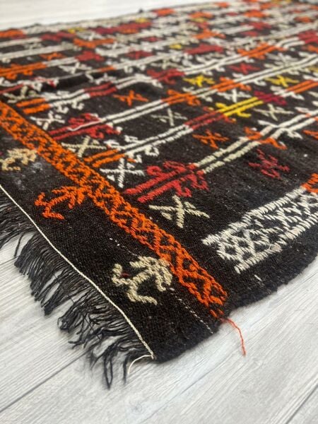 El Dokumasi Halı Kilim Yolluk Paspas Ölçü 255X165 Cm