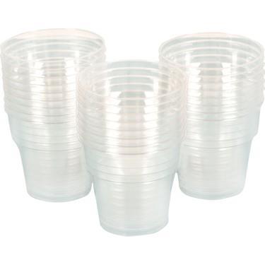 Kristal Bardak 200 Ml 25 Adet Şeffaf