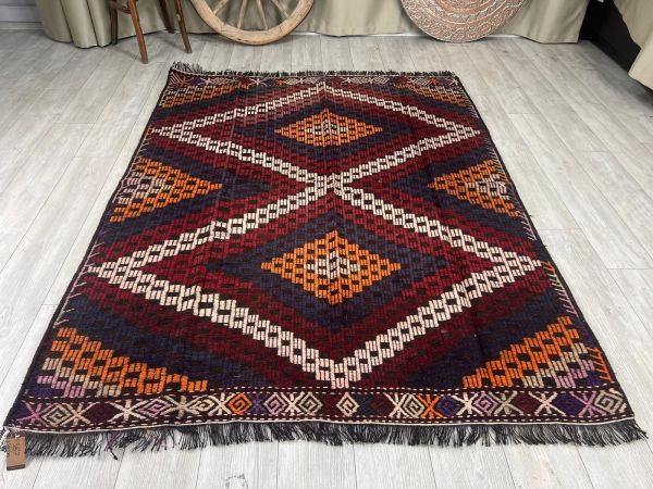 El Dokumasi Halı Kilim Yolluk Paspas Ölçü 230X175 Cm