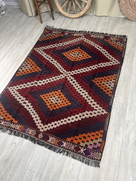 El Dokumasi Halı Kilim Yolluk Paspas Ölçü 230X175 Cm
