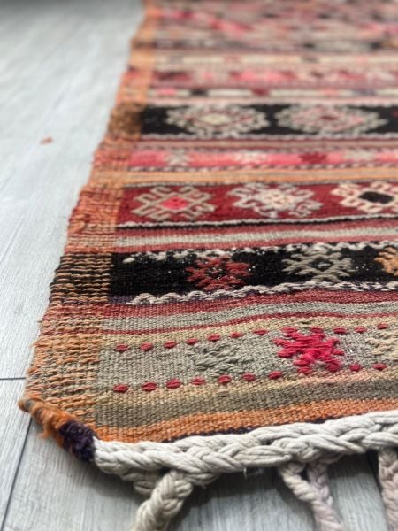 El Dokumasi Halı Kilim Yolluk Paspas Ölçü 207X145 Cm