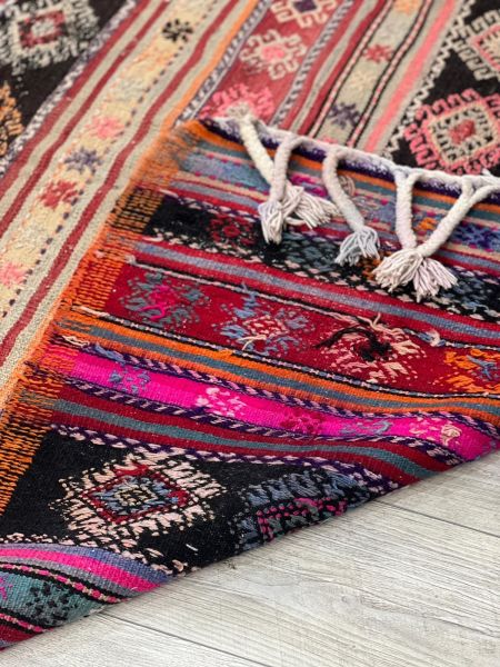 El Dokumasi Halı Kilim Yolluk Paspas Ölçü 207X145 Cm
