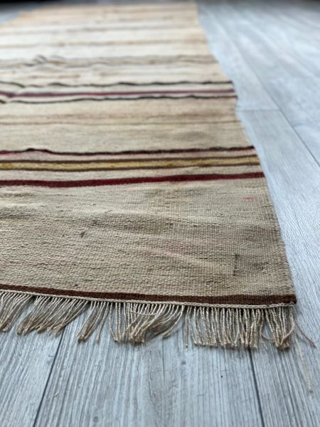 El Dokumasi Halı Kilim Yolluk Paspas Ölçü 377X155 Cm