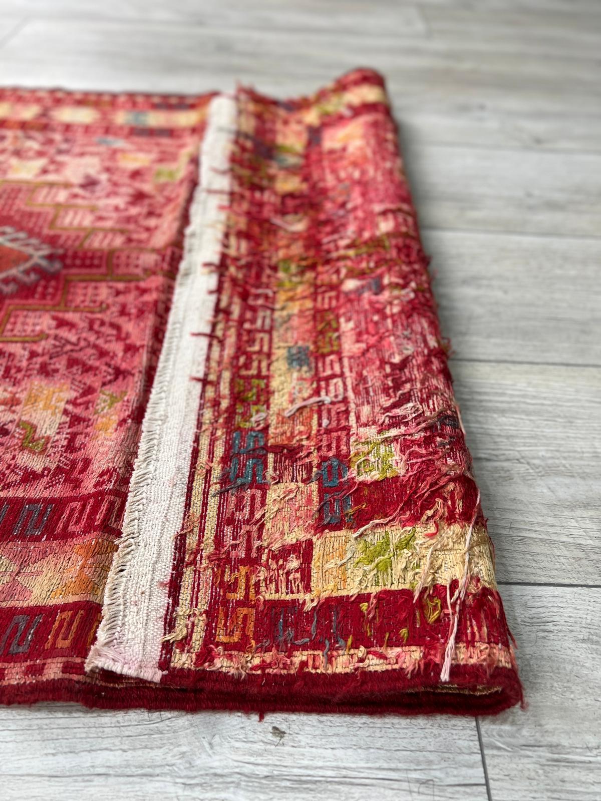 El Dokumasi Halı Kilim Yolluk Paspas Ölçü 96X75 Cm