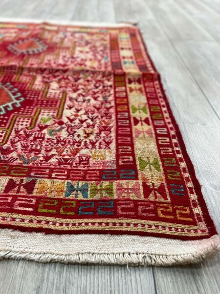 El Dokumasi Halı Kilim Yolluk Paspas Ölçü 96X75 Cm