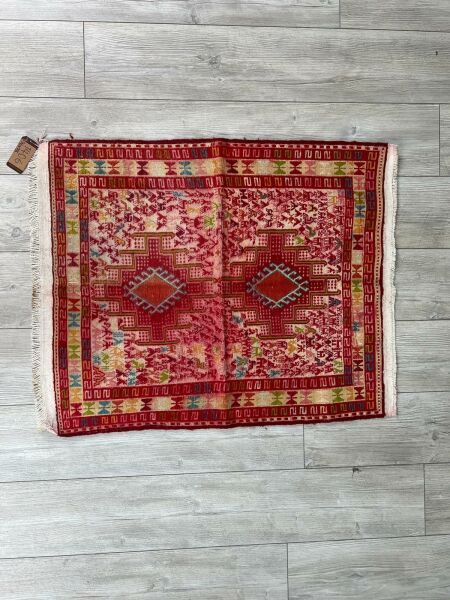 El Dokumasi Halı Kilim Yolluk Paspas Ölçü 96X75 Cm