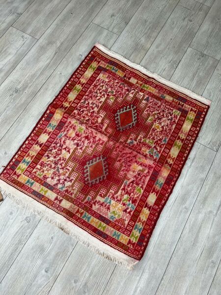 El Dokumasi Halı Kilim Yolluk Paspas Ölçü 96X75 Cm