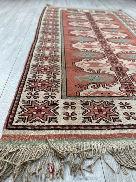 El Dokumasi Halı Kilim Yolluk Paspas Ölçü 196X130 Cm