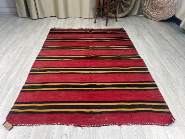 El Dokumasi Halı Kilim Yolluk Paspas Ölçü 216X158 Cm