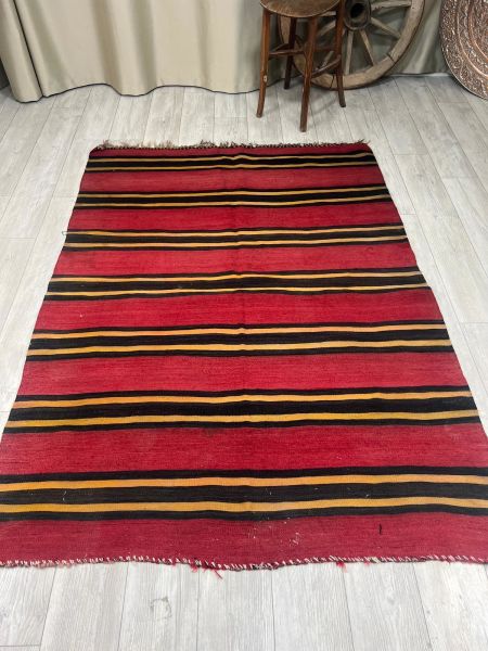 El Dokumasi Halı Kilim Yolluk Paspas Ölçü 216X158 Cm