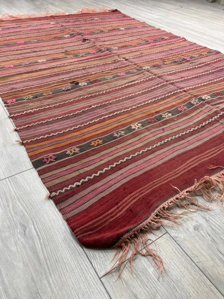 El Dokumasi Halı Kilim Yolluk Paspas Ölçü 213X145 Cm