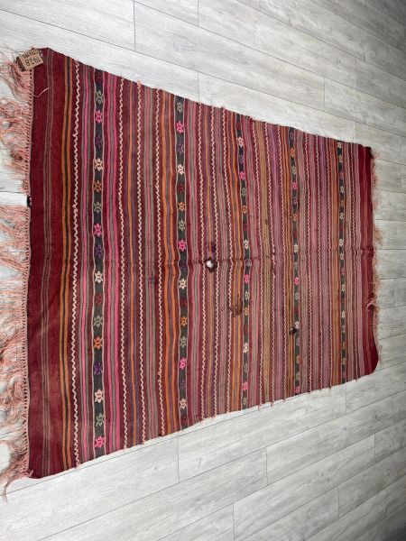 El Dokumasi Halı Kilim Yolluk Paspas Ölçü 213X145 Cm