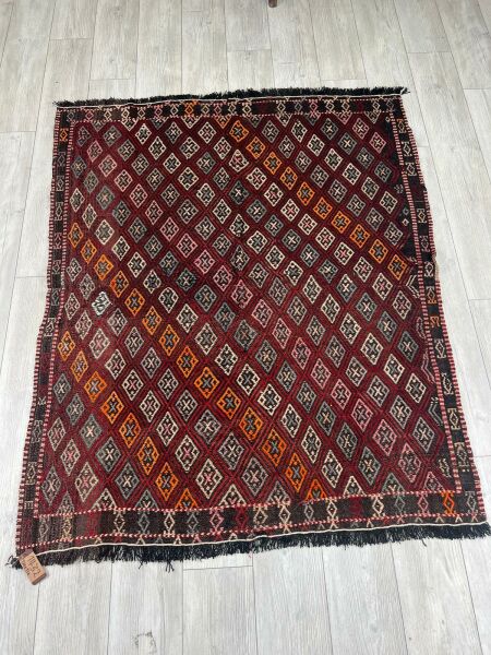 El Dokumasi Halı Kilim Yolluk Paspas Ölçü 170X136 Cm