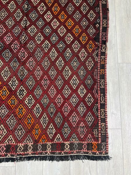 El Dokumasi Halı Kilim Yolluk Paspas Ölçü 170X136 Cm