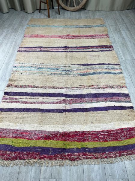 El Dokumasi Halı Kilim Yolluk Paspas Ölçü 302X168 Cm