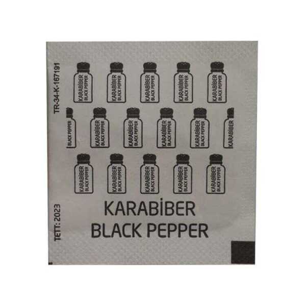 Karabiber Kare 0,5 Gram 1000 Adet