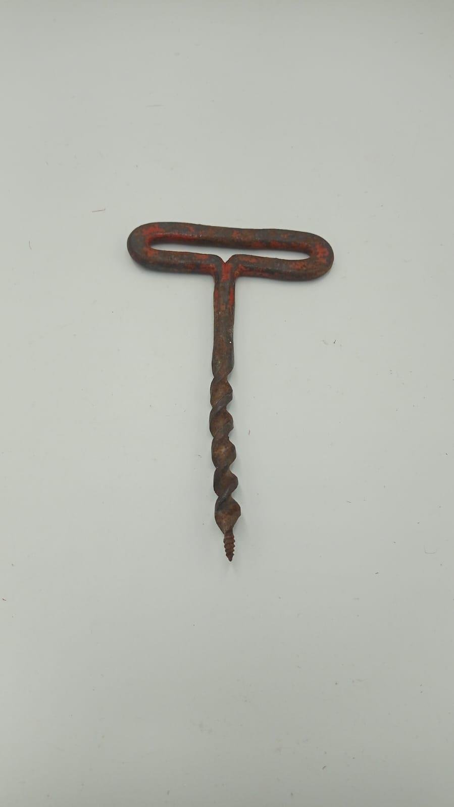 El Yapimi Metal El Aleti Ahşap Delme Ölçü 8,5X0,8X14,5 Cm