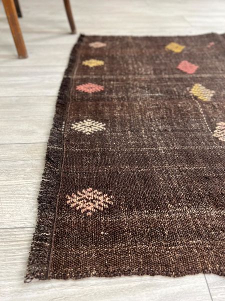 El Dokumasi Halı Kilim Yolluk Paspas Ölçü 234X100 Cm