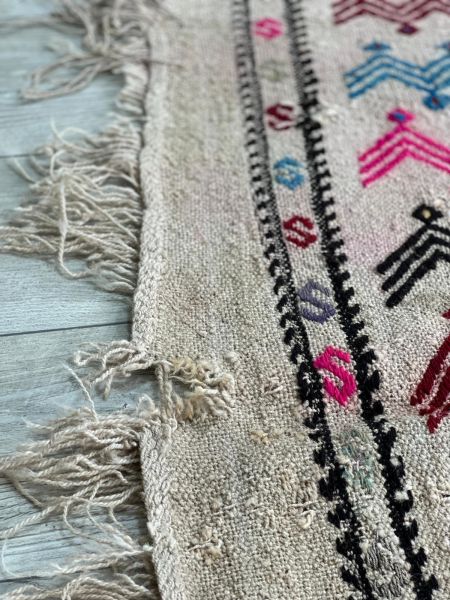 El Dokumasi Halı Kilim Yolluk Paspas Ölçü 210X103 Cm