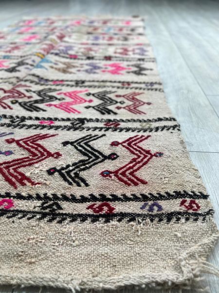 El Dokumasi Halı Kilim Yolluk Paspas Ölçü 210X103 Cm