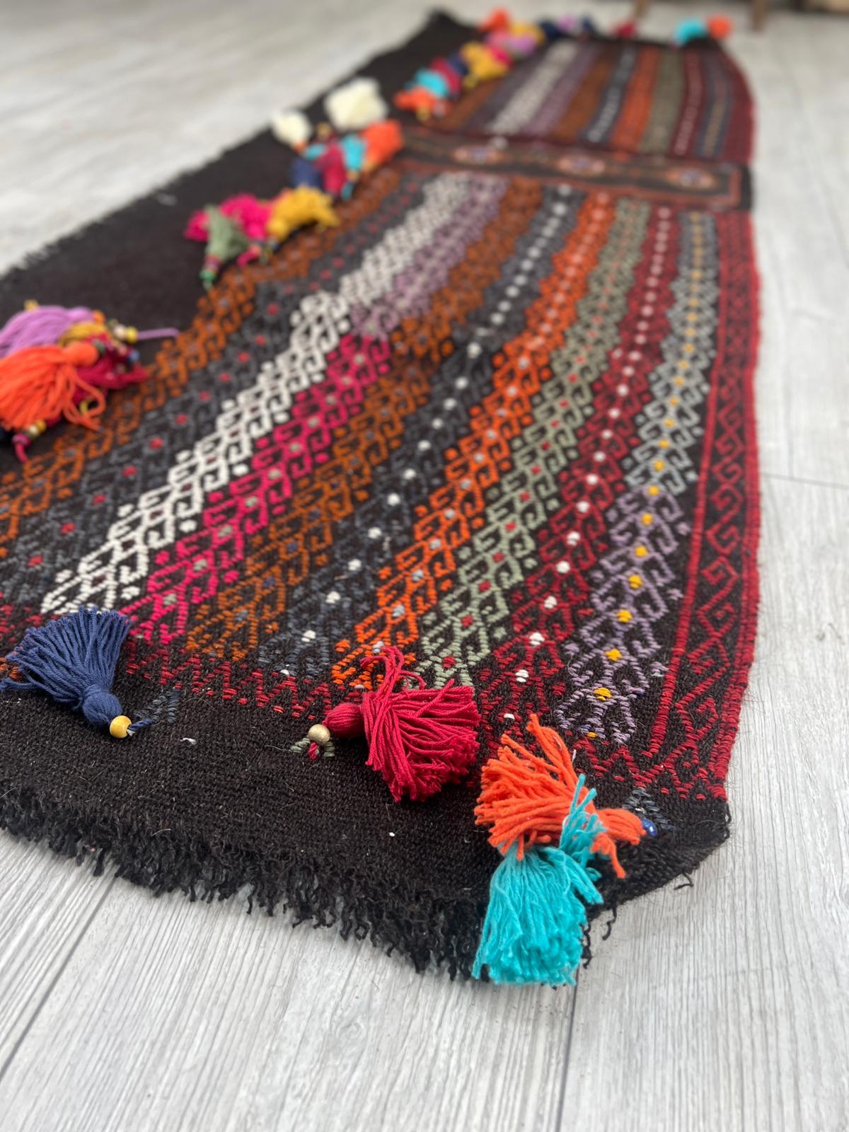 El Dokumasi Halı Kilim Yolluk Paspas Ölçü 217X70 Cm