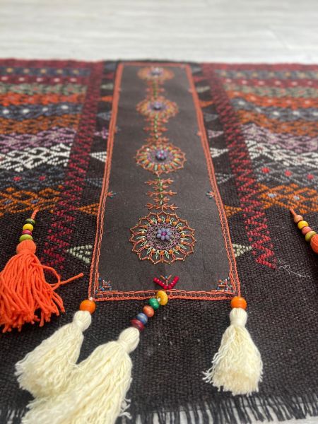 El Dokumasi Halı Kilim Yolluk Paspas Ölçü 217X70 Cm