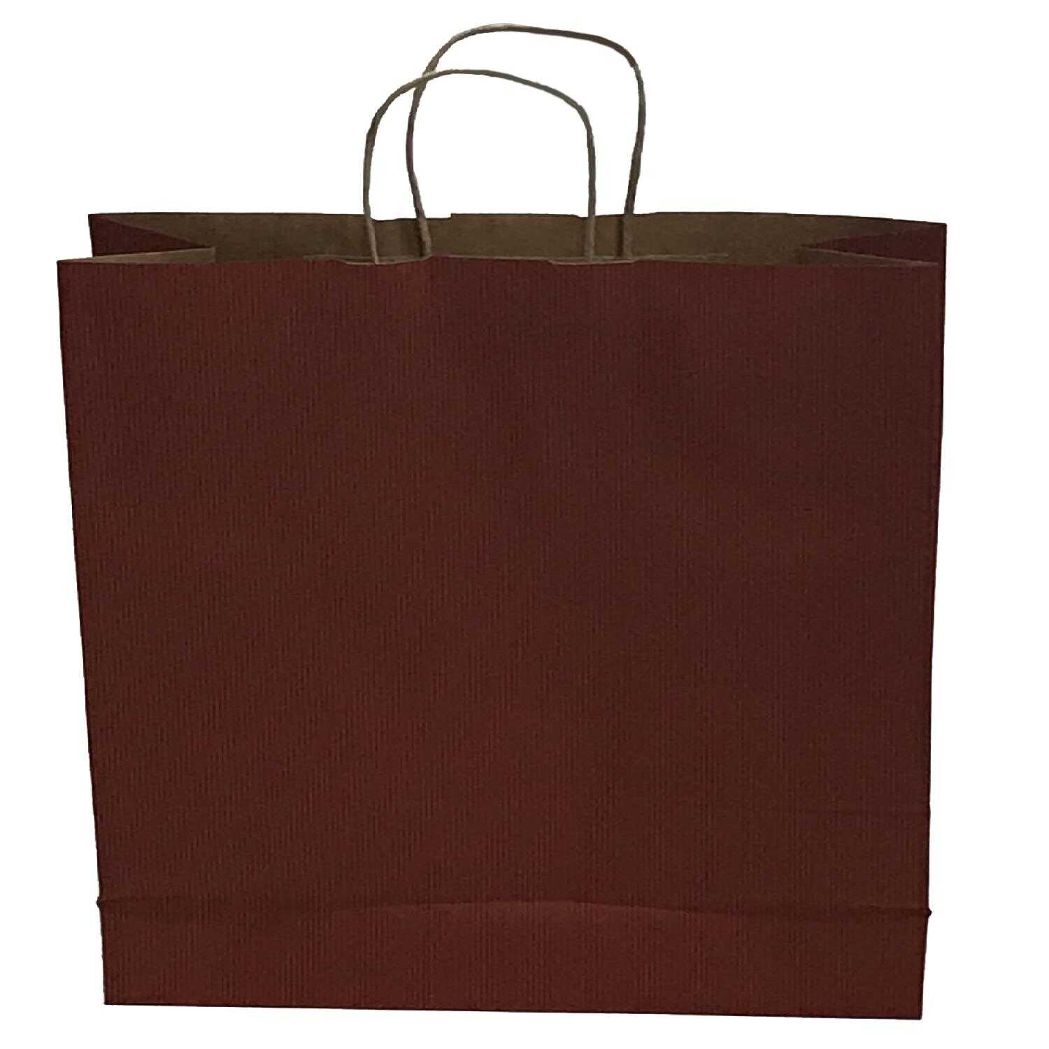 Kraft kağıt Çanta 32X12X41 Cm Kırmızı 50 Adet