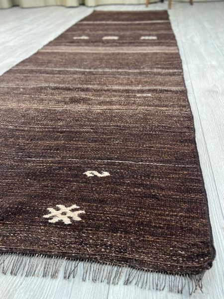 El Dokumasi Halı Kilim Yolluk Paspas Ölçü 270X87 Cm