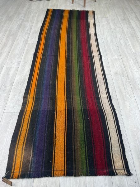 El Dokumasi Halı Kilim Yolluk Paspas Ölçü 292X98 Cm
