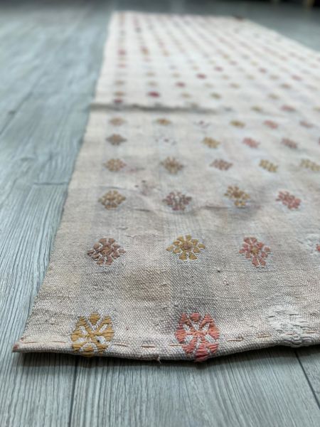 El Dokumasi Halı Kilim Yolluk Paspas Ölçü 250X94 Cm