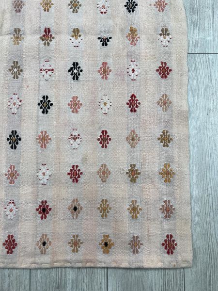 El Dokumasi Halı Kilim Yolluk Paspas Ölçü 250X94 Cm