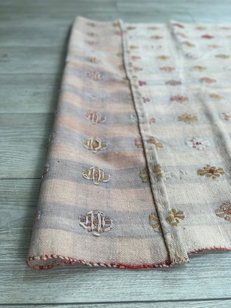 El Dokumasi Halı Kilim Yolluk Paspas Ölçü 250X94 Cm